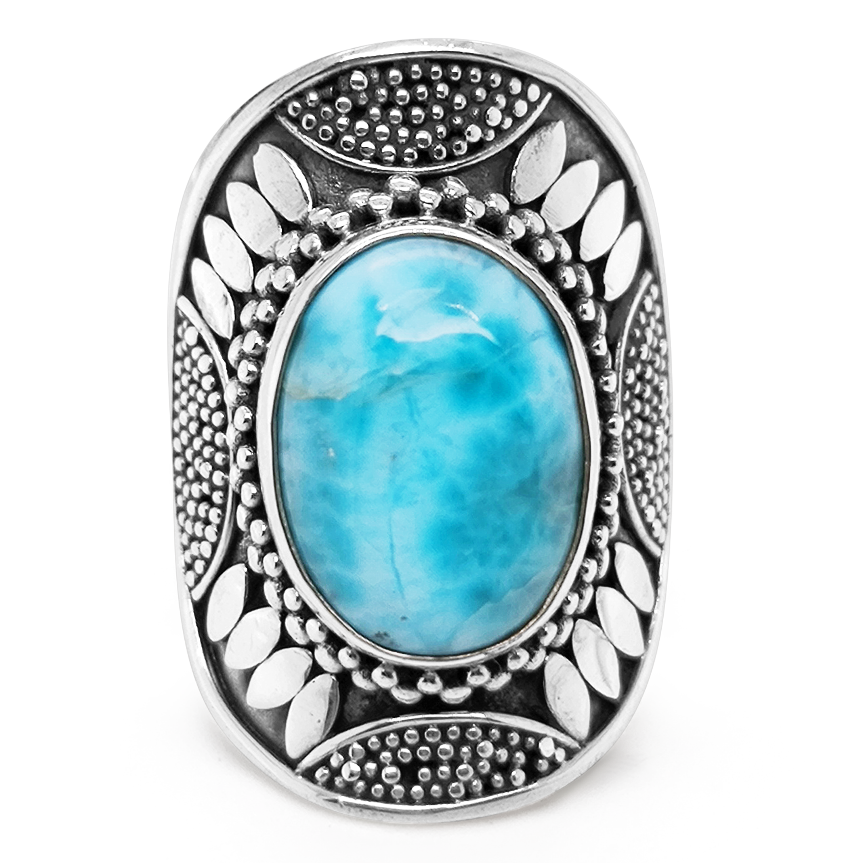 Inel Argint cu Larimar