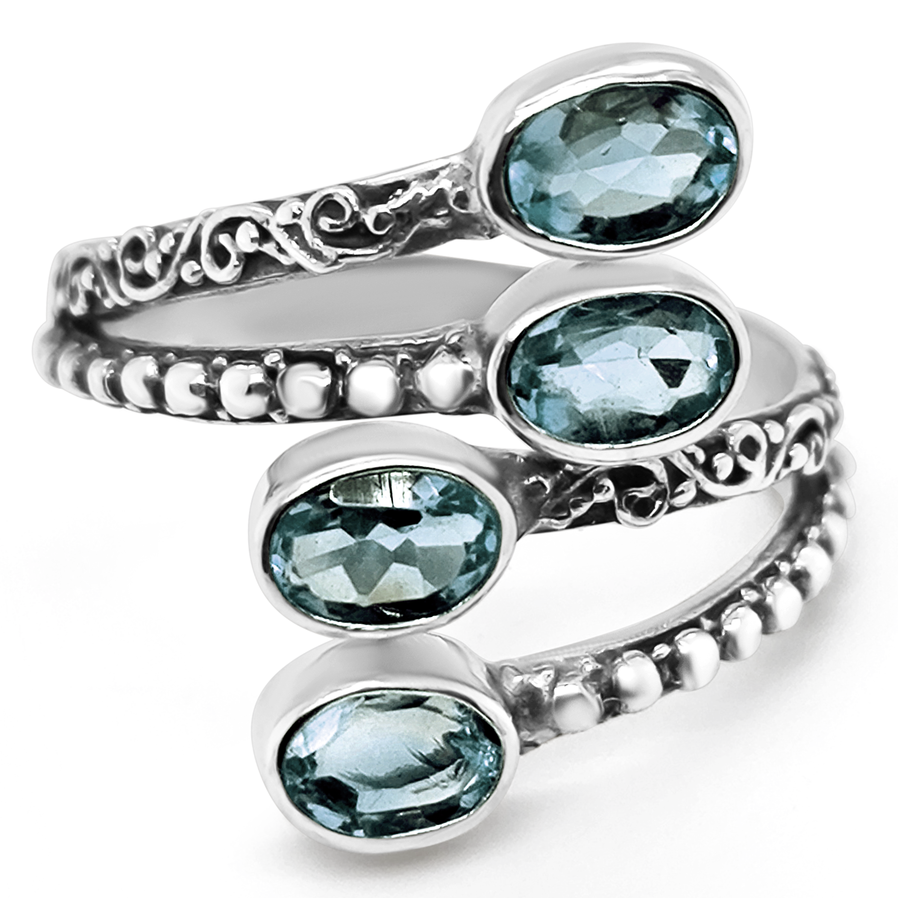 Inel Argint cu Topaz
