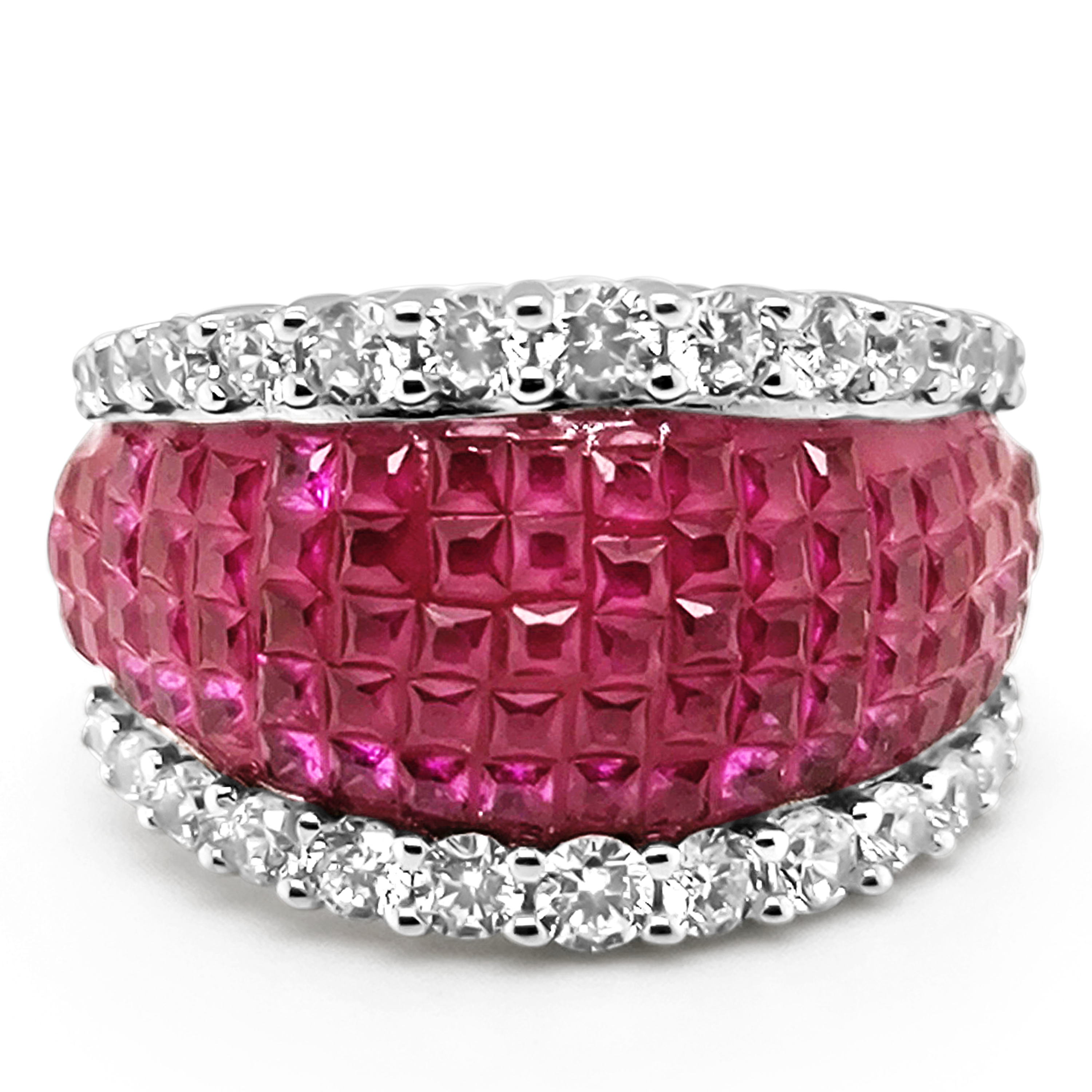 Inel Argint cu Swarovski (Semireglabil)