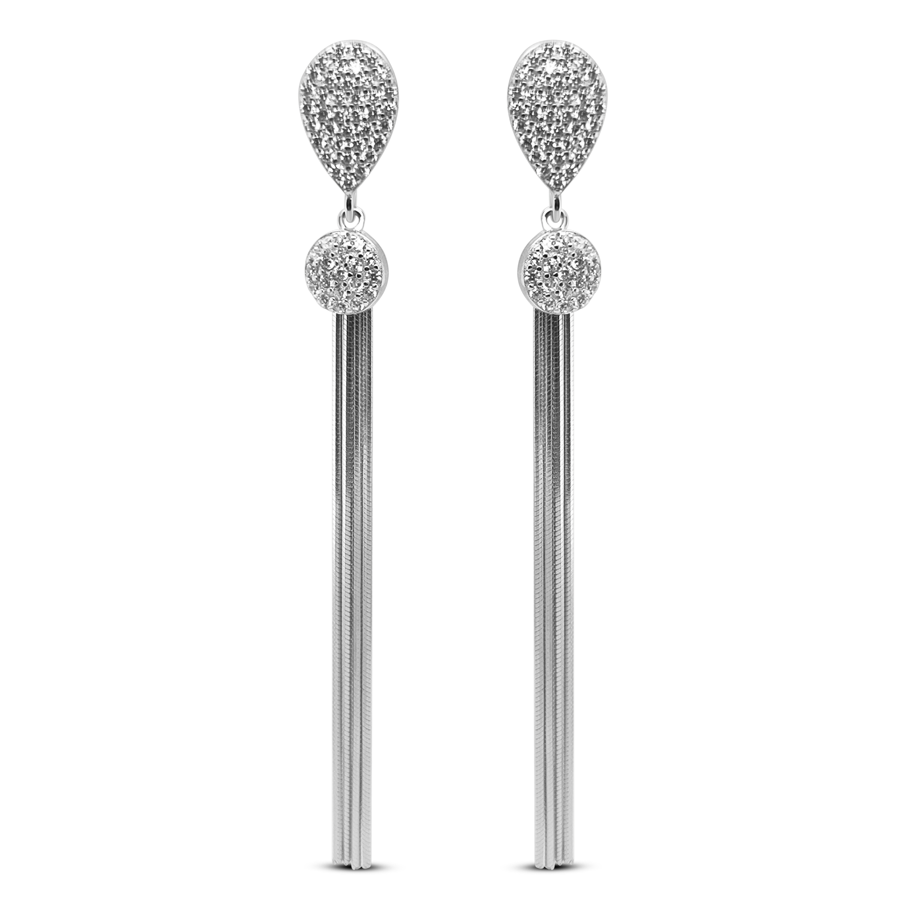 Cercei Argint cu Swarovski