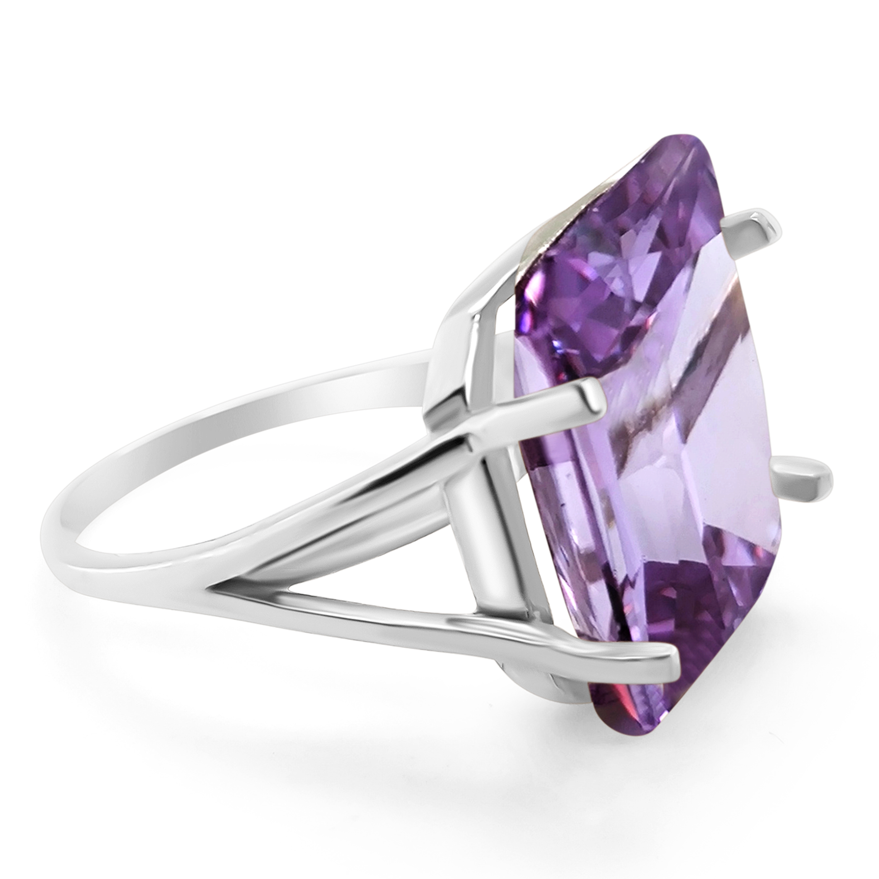Inel Argint Cubic Zirconia Mov