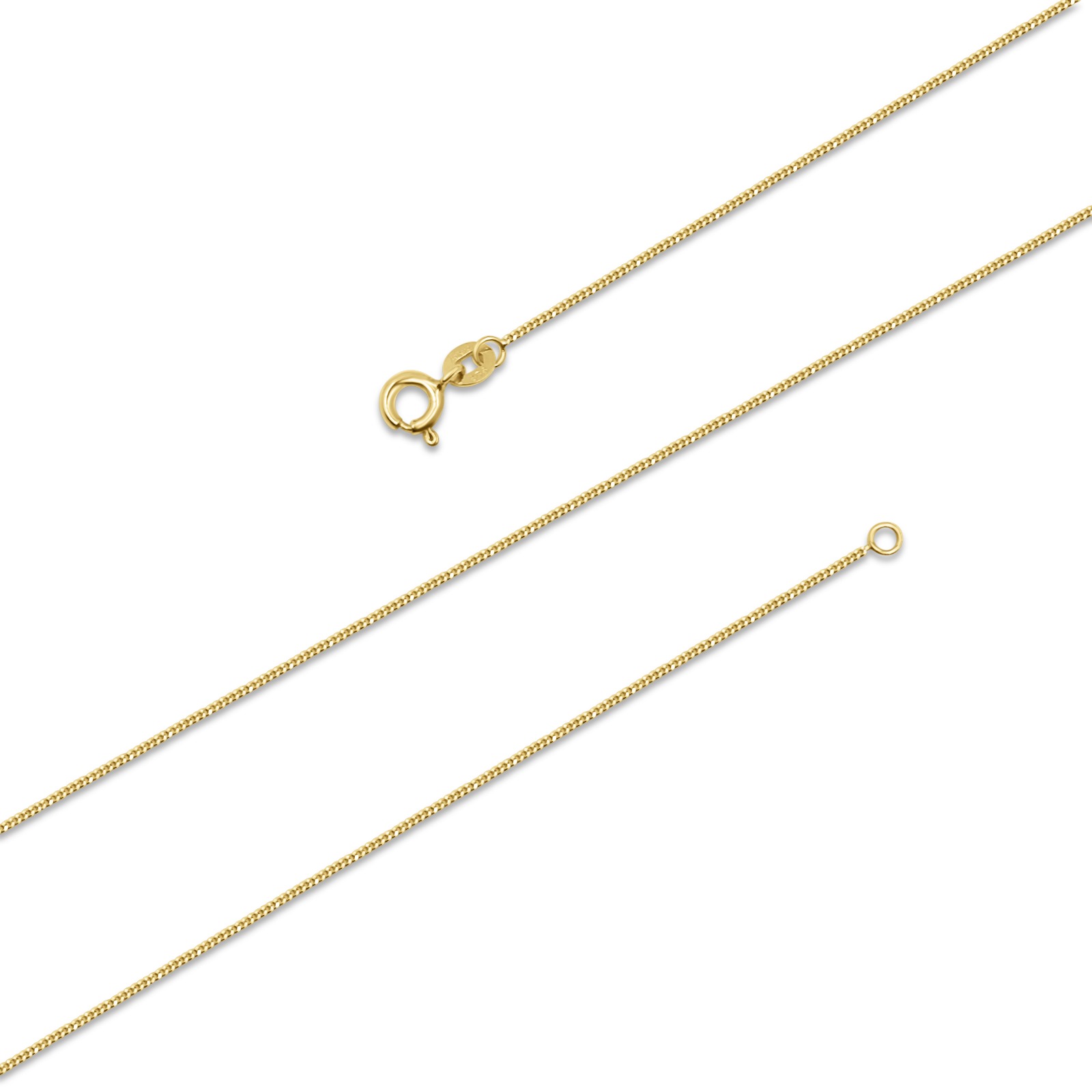 Lant Argint Placat cu Aur 14k