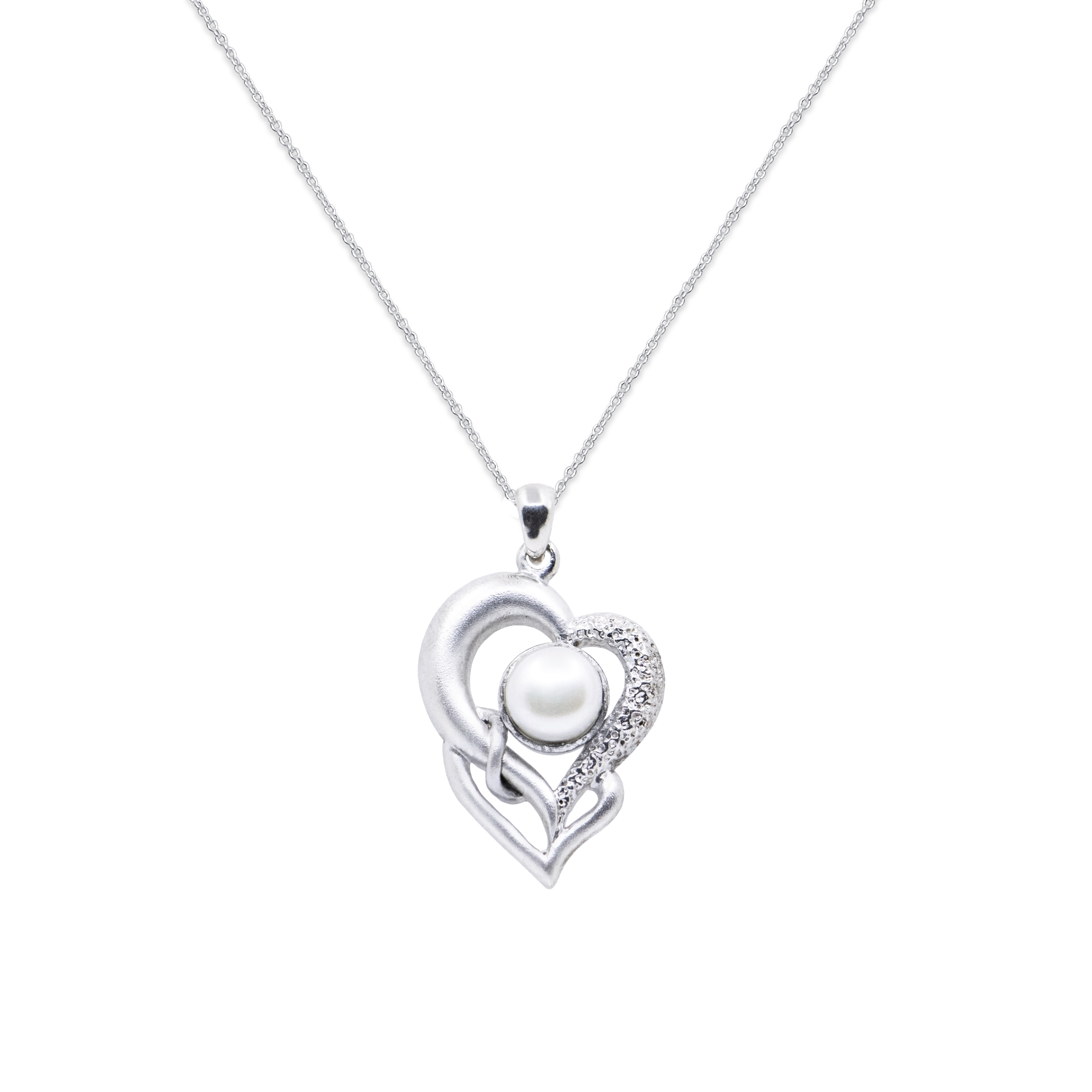 Colier Heart - Perla Sidef