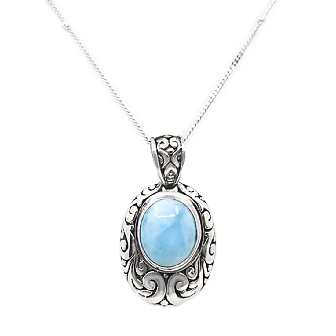 Pandantiv Argint cu Larimar