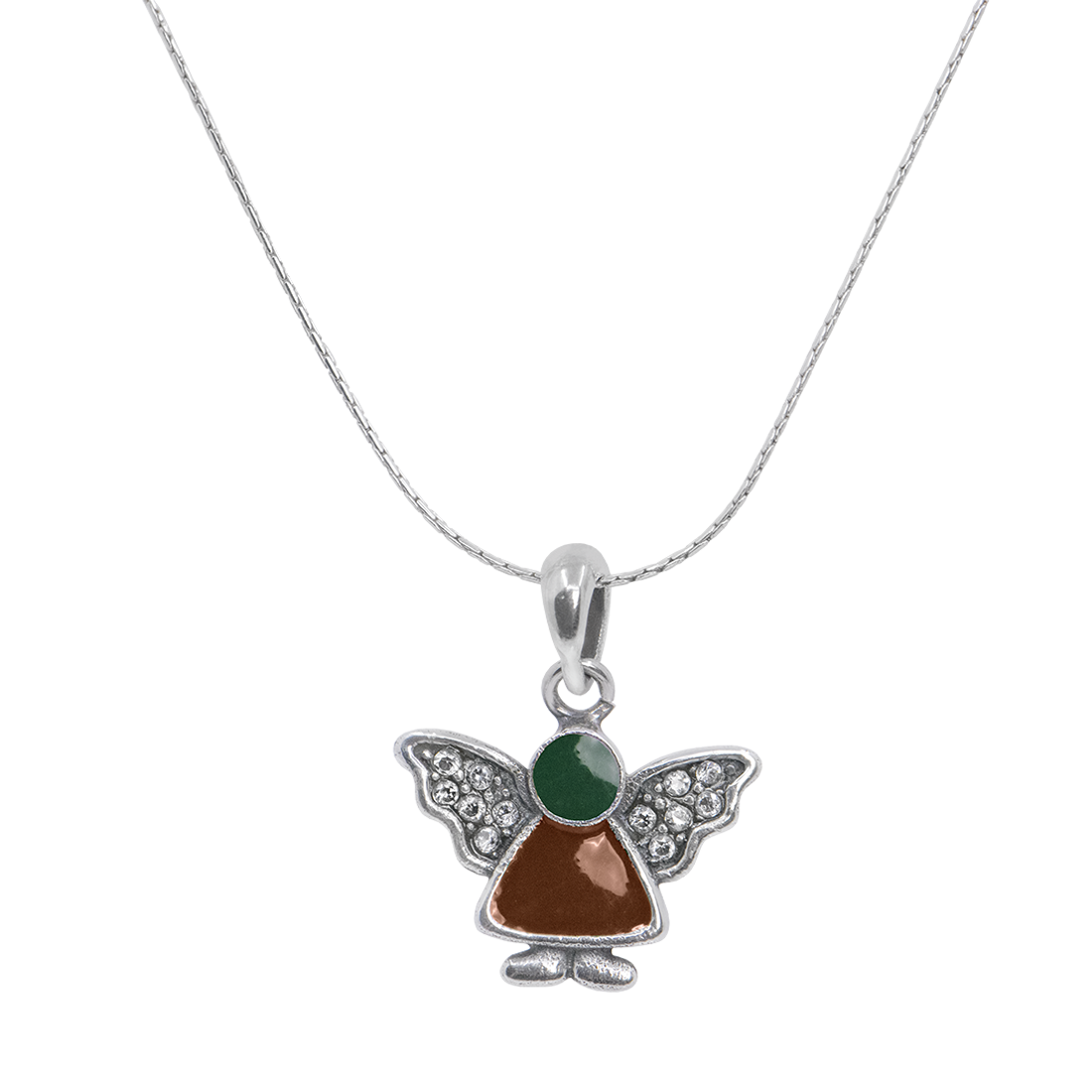 Colier Artizanal Angel - Argint