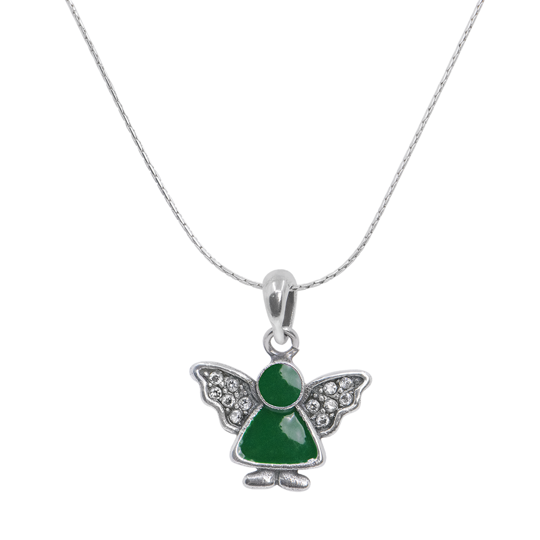 Colier Artizanal Angel - Argint