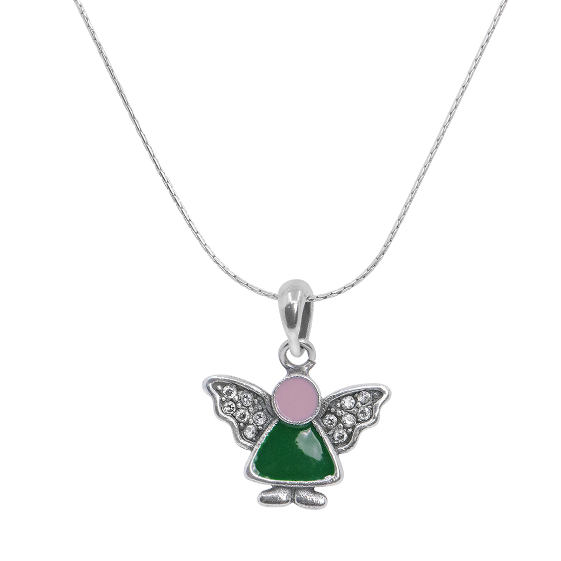 Colier Artizanal Angel  - Argint