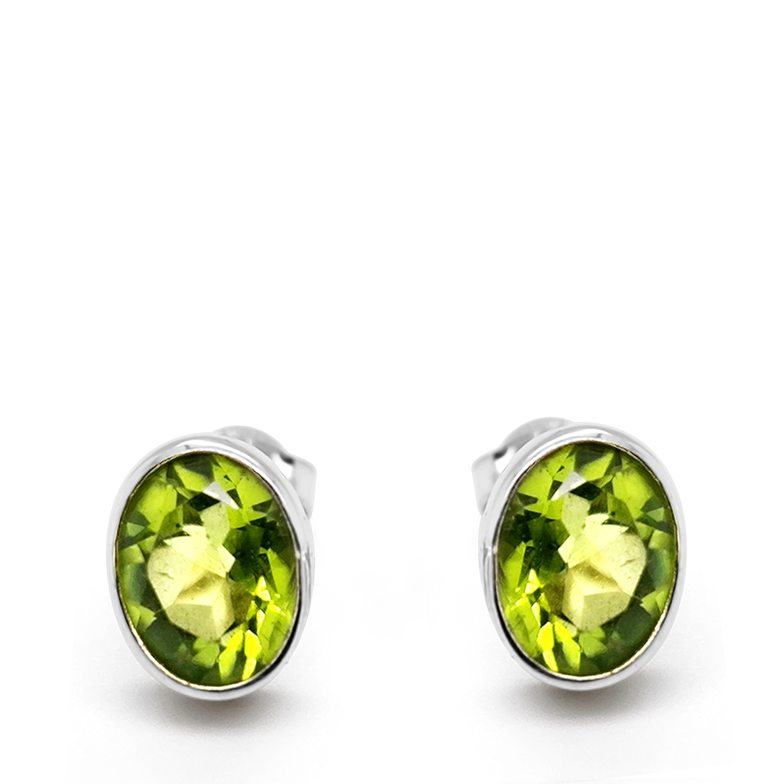 Cercei Argint cu Peridot
